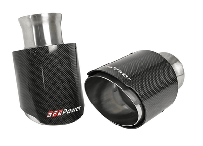 aFe MACH Force - Xp Carbon/Stainless Tips 2015 - 2023 Charger 6.2L/392/6.4L - Speedlogix