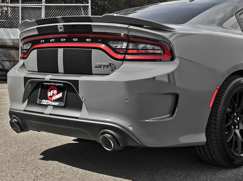aFe MACH Force - Xp Carbon/Stainless Tips 2015 - 2023 Charger 6.2L/392/6.4L - Speedlogix