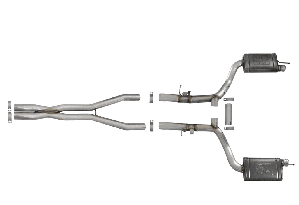 aFe MACH Force - XP Cat - Back 2017 - 2023 Challenger 5.7L - Speedlogix