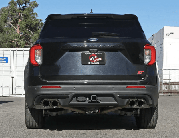 aFe MACH Force - XP Cat - Back, Chrome Tips 2020 - 2024 Explorer ST - Speedlogix