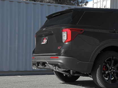 aFe MACH Force - XP Cat - Back, Chrome Tips 2020 - 2024 Explorer ST - Speedlogix