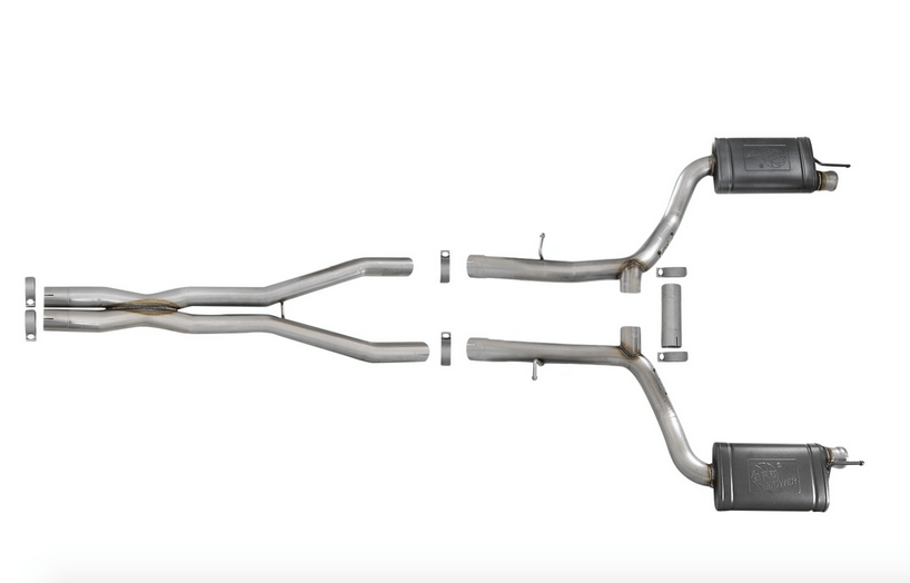 aFe MACH Force - Xp Cat - Back Exhaust 2015 - 2016 Challenger 5.7L - Speedlogix