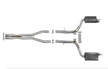 aFe MACH Force - Xp Cat - Back Exhaust 2015 - 2016 Challenger 5.7L - Speedlogix