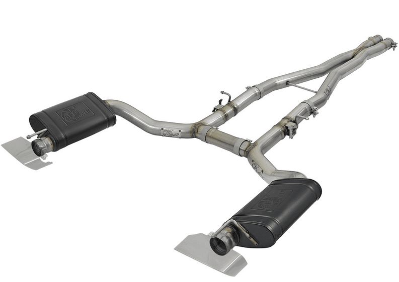 aFe MACH Force - Xp Cat - Back Exhaust 2015 - 2023 Challenger 6.2L/392/6.4L - Speedlogix