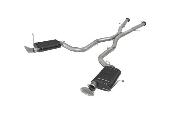 aFe MACH Force - Xp Cat - Back Exhaust, 304 Stainless, Mufflers 2012 - 2021 Grand Cherokee 6.2L/392/6.4L - Speedlogix