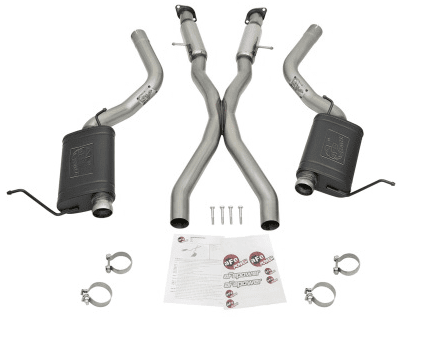 aFe MACH Force - Xp Cat - Back Exhaust, 304 Stainless, Resonators 2012 - 2021 Grand Cherokee 6.2L/392/6.4L - Speedlogix