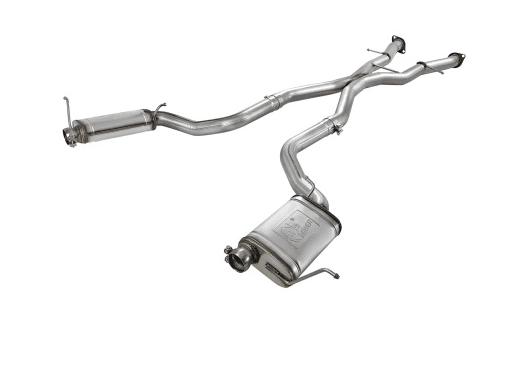 aFe MACH Force - Xp Cat - Back Exhaust, 409 Stainless, Mufflers 2012 - 2021 Grand Cherokee 6.2L/392/6.4L - Speedlogix