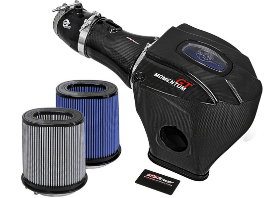 aFe Momentum Carbon Cold Air Intake, Dual Filters 2015 - 2016 Challenger/Charger 6.2L - Speedlogix