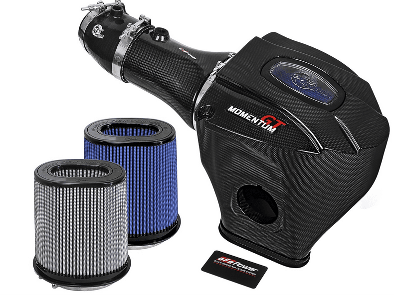 aFe Momentum Carbon Cold Air Intake, Dual Filters 2017 - 2018 Challenger/Charger 6.2L - Speedlogix