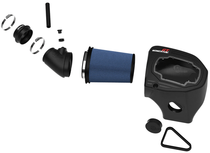 aFe Momentum GT Cold Air Intake, Pro 5R Filter 2011 - 2023 Challenger 6.4L Shaker - Speedlogix