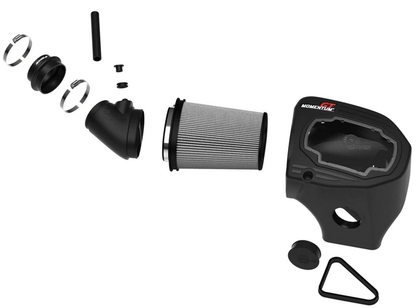 aFe Momentum GT Cold Air Intake, Pro Dry S Filter 2011 - 2023 Challenger 6.4L Shaker - Speedlogix