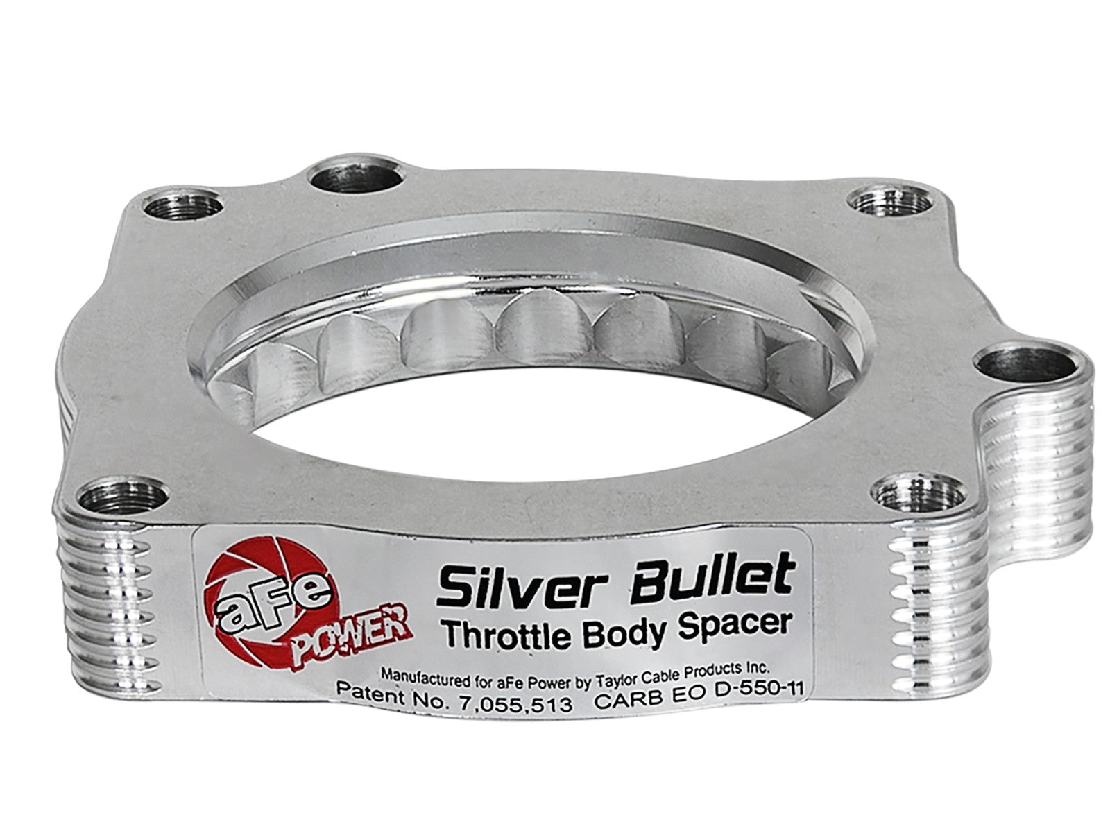 aFe Silver Bullet Throttle Body Spacer 2008 - 2023 Challenger/Charger 5.7L/392/6.4L - Speedlogix