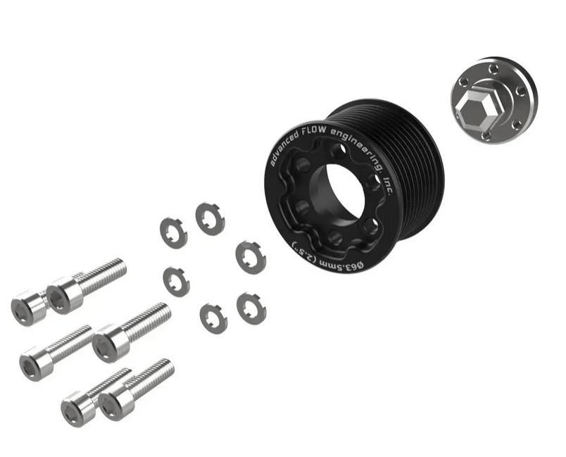 aFe Supercharger Power Pulley Kit w/ Hub 2015 - 2023 Challenger/Charger 6.2L - Speedlogix