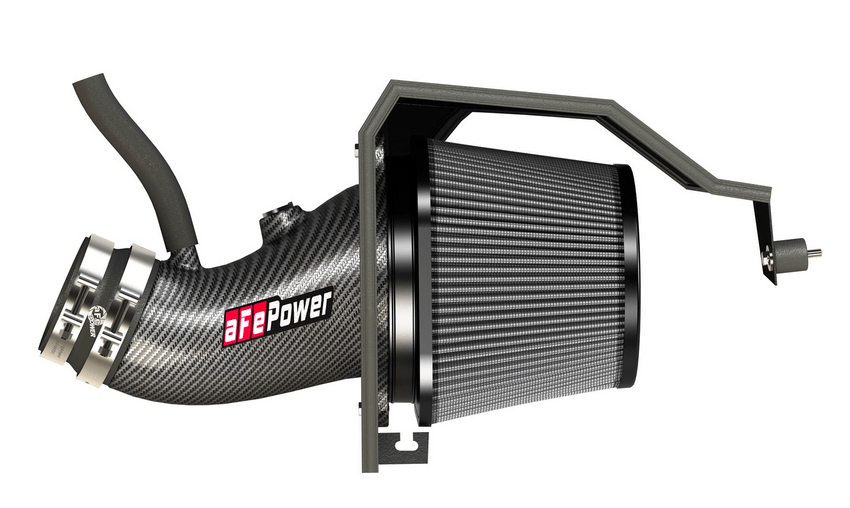aFe Track Carbon Cold Air Intake, Pro Dry S Filter 2011 - 2023 Challenger/Charger 392/6.4L - Speedlogix