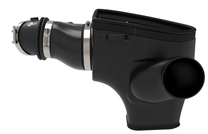 aFe Track Carbon Cold Air Intake, Pro Dry S Filter 2018 - 2023 Challenger 6.2L - Speedlogix