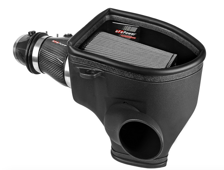 aFe Track Carbon Cold Air Intake, Pro Dry S Filter 2018 - 2023 Challenger 6.2L - Speedlogix
