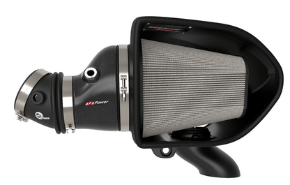 aFe Track Carbon Cold Air Intake, Pro Dry S Filter 2018 - 2023 Challenger 6.2L - Speedlogix