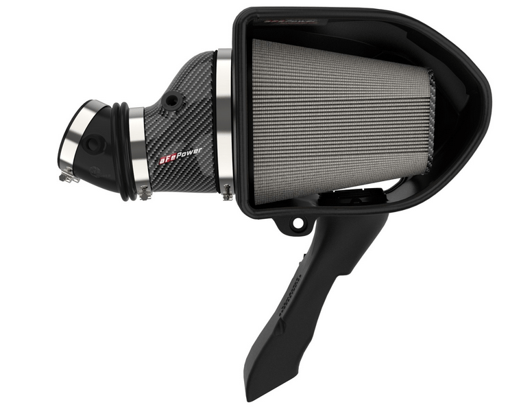 aFe Track Carbon Cold Air Intake, Pro DRY S Filter 2021 - 2023 Charger 6.2L - Speedlogix