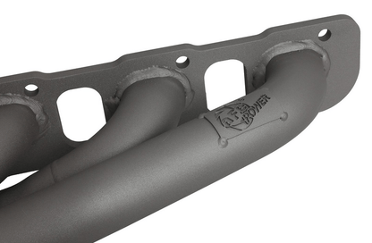 aFe Twisted Steel Shorty Headers, Titanium Ceramic Coating 2015 - 2023 Challenger 6.2L/392/6.4L - Speedlogix