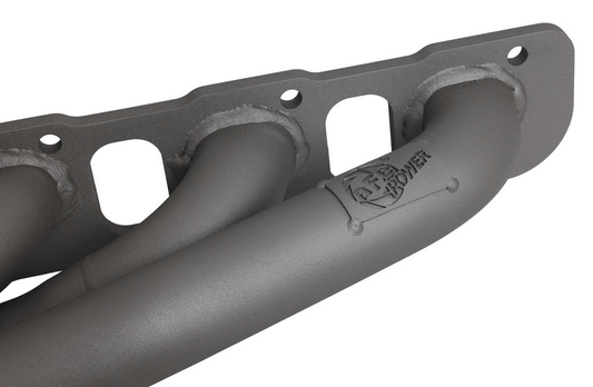 aFe Twisted Steel Shorty Headers, Titanium Ceramic Coating 2015 - 2023 Challenger 6.2L/392/6.4L - Speedlogix