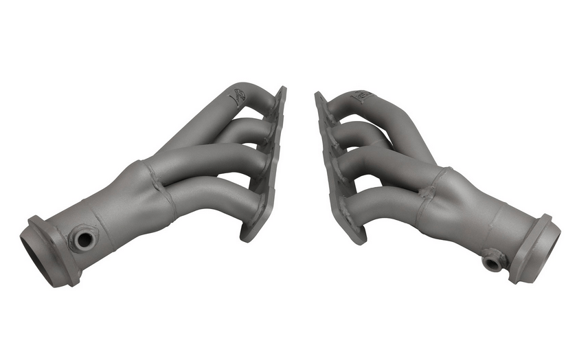 aFe Twisted Steel Shorty Headers, Titanium Ceramic Coating 2015 - 2023 Challenger 6.2L/392/6.4L - Speedlogix