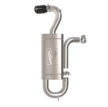 afe Vulcan Axle - Back Exhaust, Black Tips 2021 - 2023 Brocno Sport 1.5L/2.0L - Speedlogix