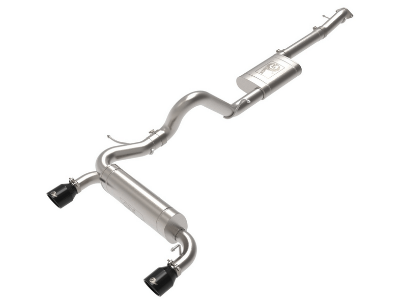 aFe Vulcan Cat - Back Exhaust, Black Tips 2021 - 2023 Brocno 2.3L/2.7L - Speedlogix