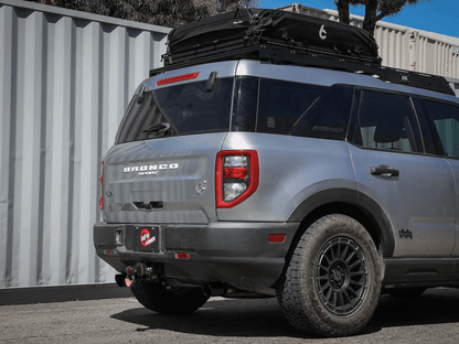 aFe Vulcan Cat - Back Exhaust, Black Tips 2021 - 2023 Bronco Sport 1.5L/2.0L - Speedlogix