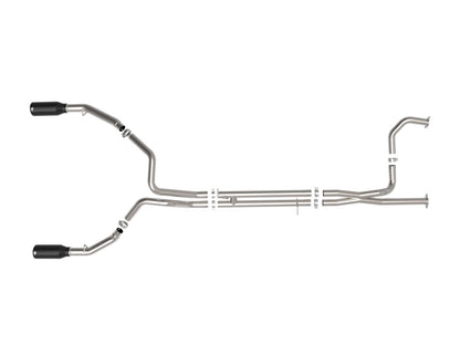 aFe Vulcan Cat - Back Exhaust, Black Tips 2021 - 2023 TRX 6.2L - Speedlogix