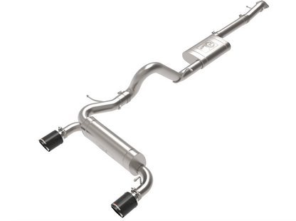 aFe Vulcan Cat - Back Exhaust, Carbon Tips 2021 - 2023 Brocno 2.3L/2.7L - Speedlogix