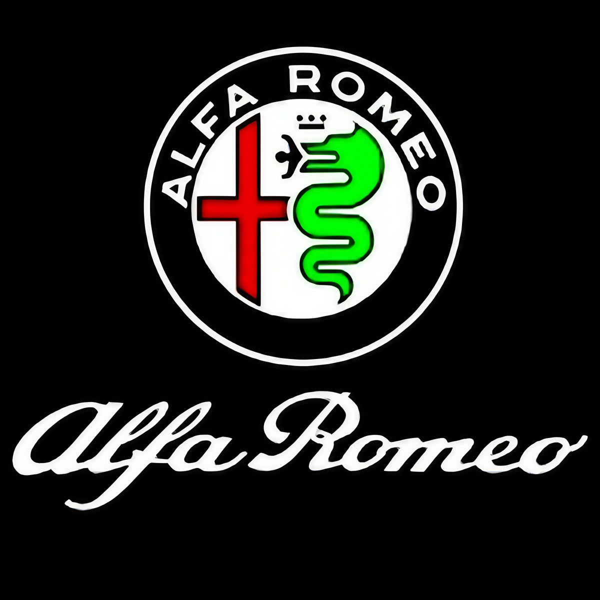 Alfa Romeo Giulia 952 Premium Door Puddle Lights Various Designs 2015–2026