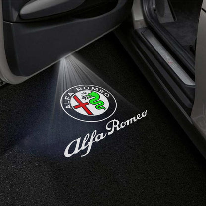 Alfa Romeo Giulia 952 Premium Door Puddle Lights Various Designs 2015–2026