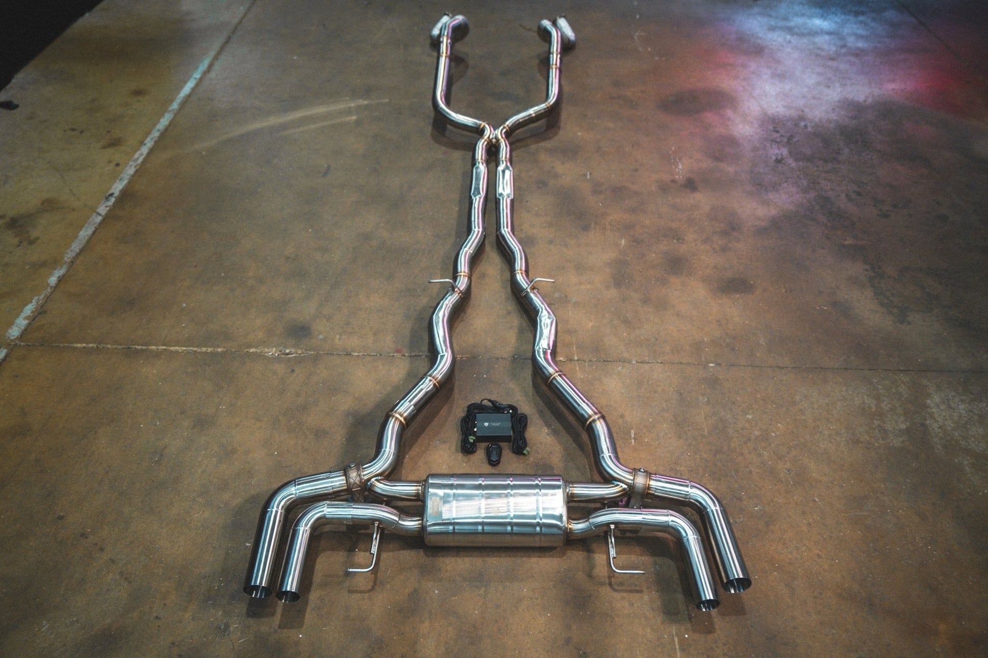 Alpina B8 / BMW G16 M850i Valved Sport Exhaust System - Speedlogix