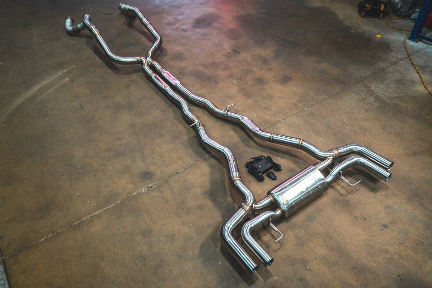 Alpina B8 / BMW G16 M850i Valved Sport Exhaust System - Speedlogix