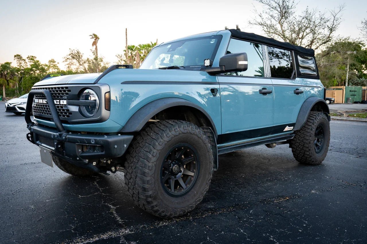 American Flag Acrylic Fender Badge Emblems - 2021+ Bronco Badlands - Speedlogix