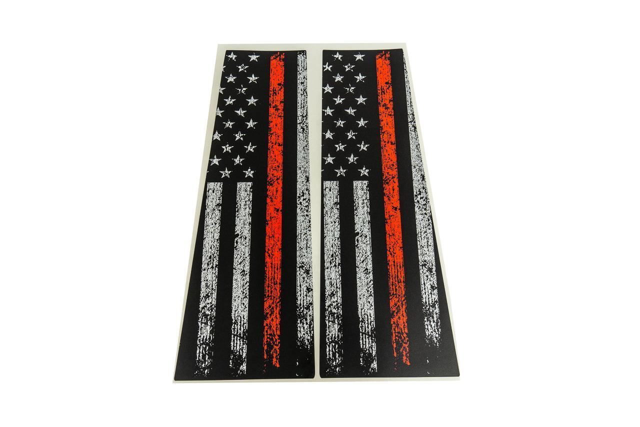 American Flag B Pillar Protection Kit (Printed Series) - 2021+ Bronco 4 Door - Speedlogix