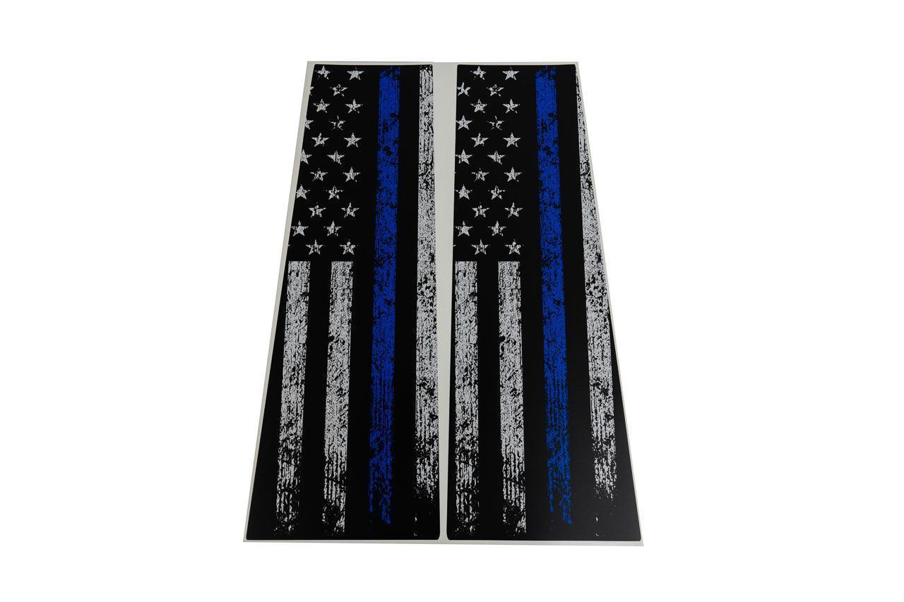 American Flag B Pillar Protection Kit (Printed Series) - 2021+ Bronco 4 Door - Speedlogix