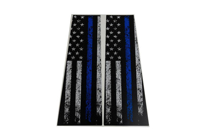 American Flag B Pillar Protection Kit (Printed Series) - 2021+ Bronco 4 Door - Speedlogix