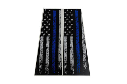 American Flag B Pillar Protection Kit (Printed Series) - 2021+ Bronco 4 Door - Speedlogix