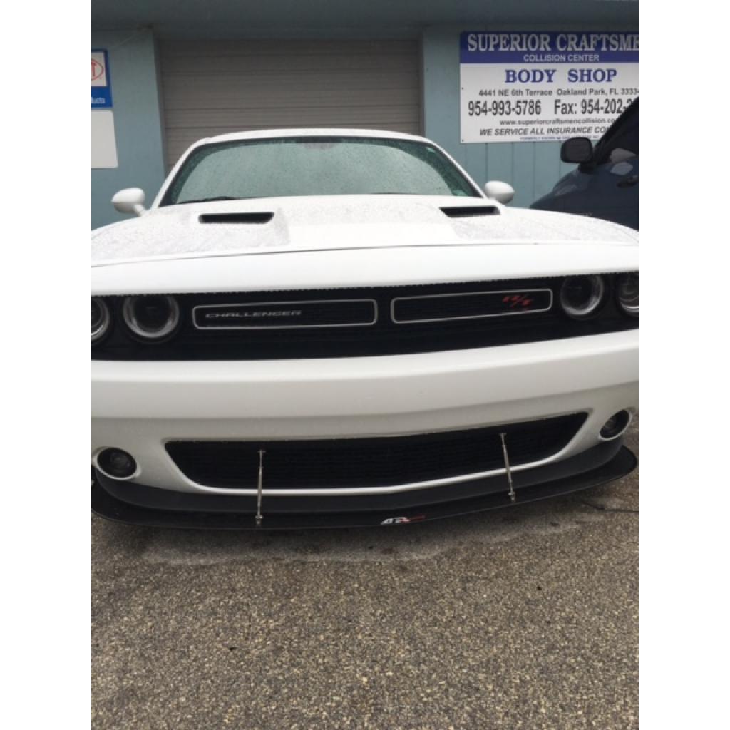 APR Carbon Fiber Front Splitter 2015 - 2023 Challenger R/T - Speedlogix