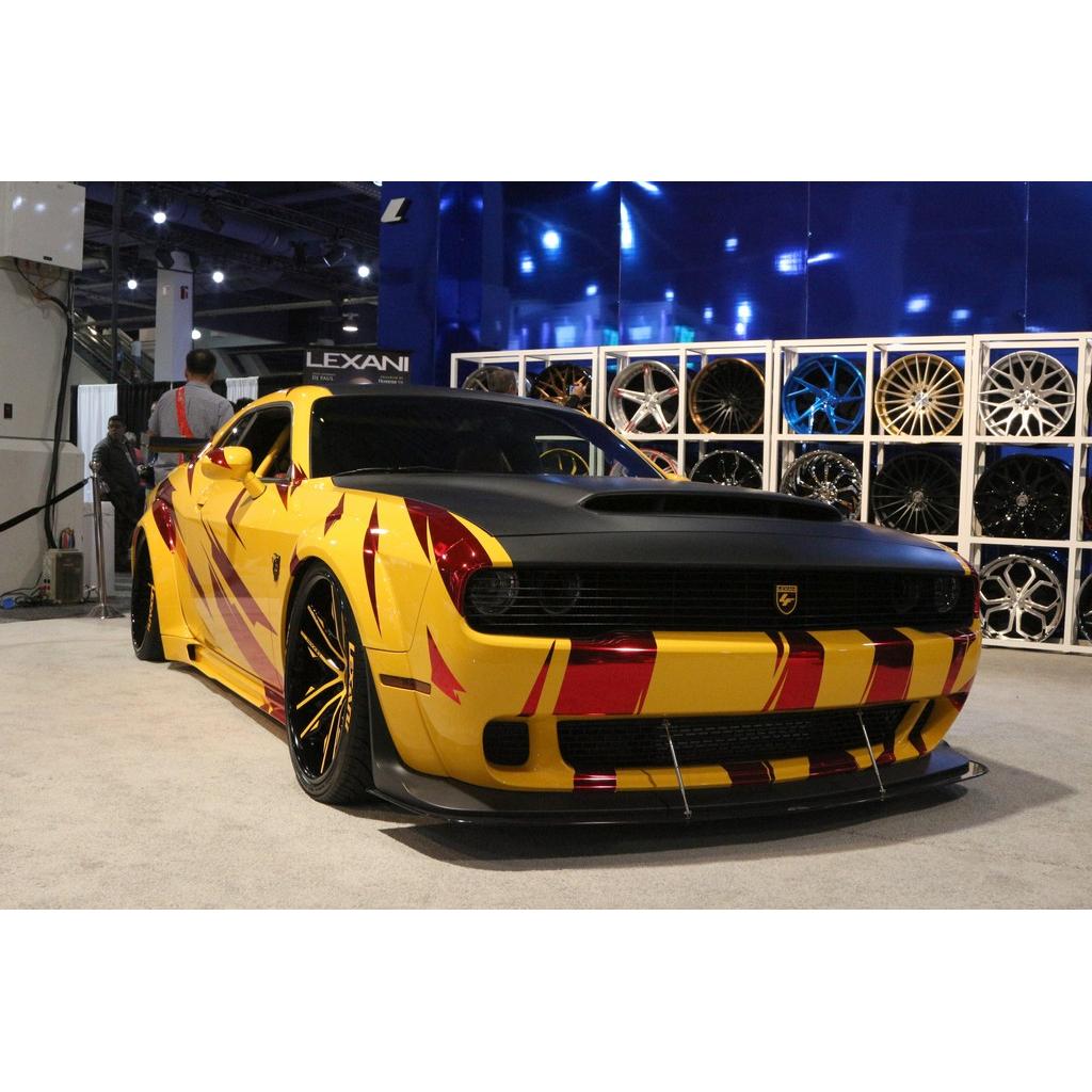 APR Carbon Fiber Front Splitter 2018 - 2023 Challenger Widebody - Speedlogix