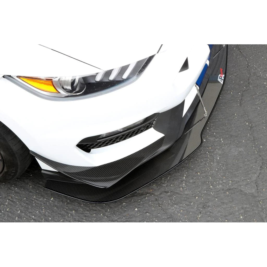 APR Performance Front Bumper Canards 2016 - 2020 Mustang GT350/GT350R - Speedlogix
