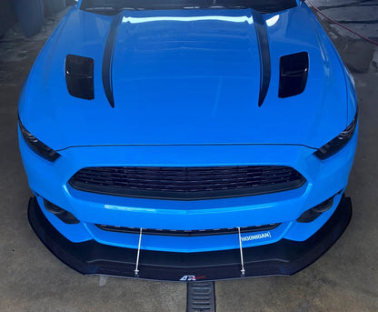 APR Performance Front Wind Splitter w/ Rods 2015 - 2017 Mustang California Special - Speedlogix