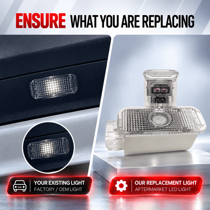 Lamborghini Huracan Premium Door Puddle Lights Various Designs 2014-2026