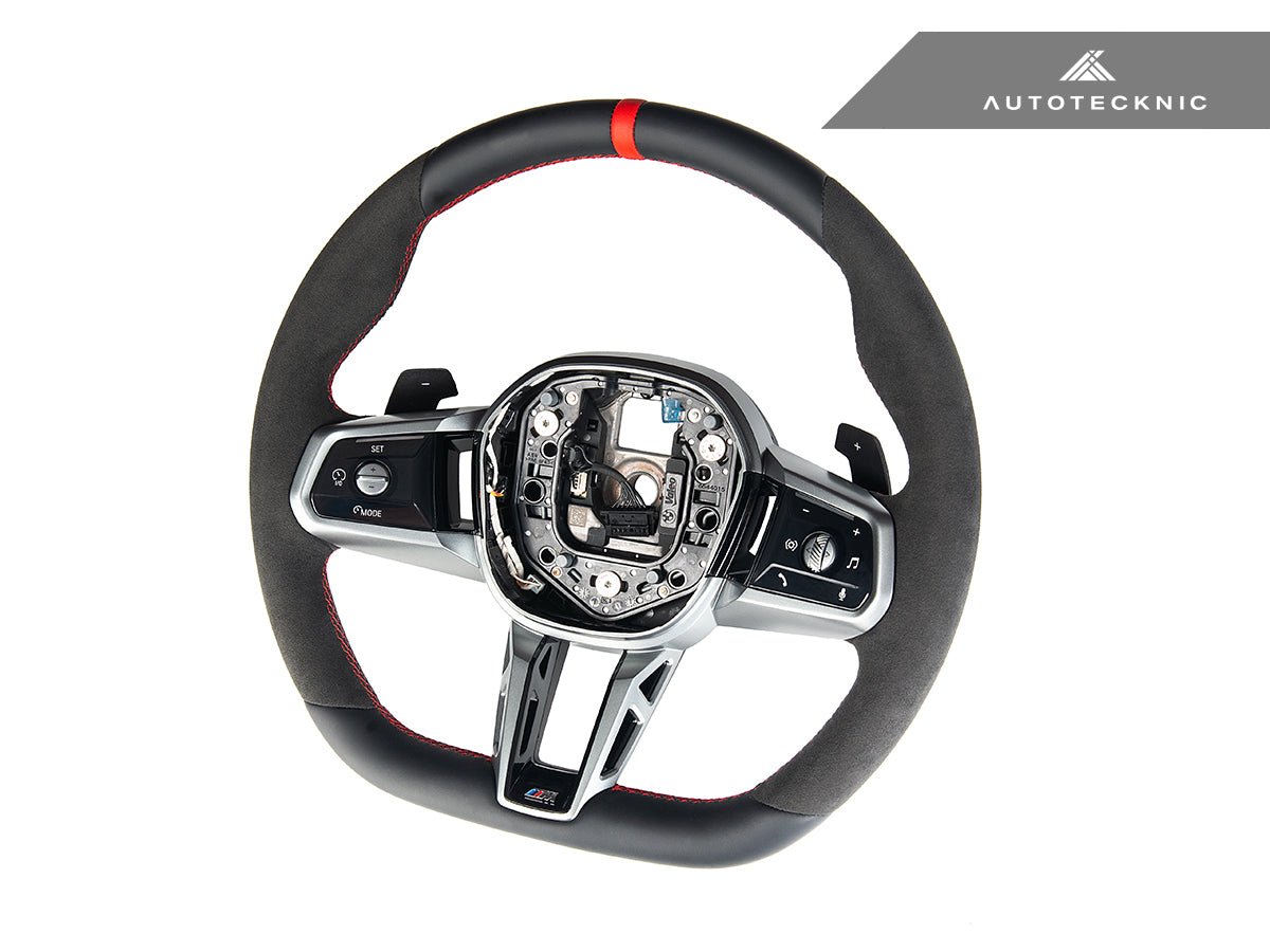 AutoTecknic Alcantara Steering Wheel - G60 5 - Series - Speedlogix