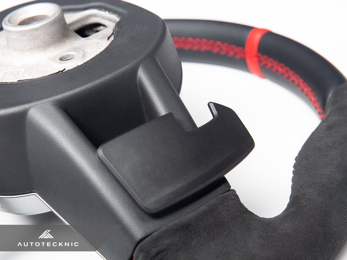 AutoTecknic Alcantara Steering Wheel - G60 5 - Series - Speedlogix
