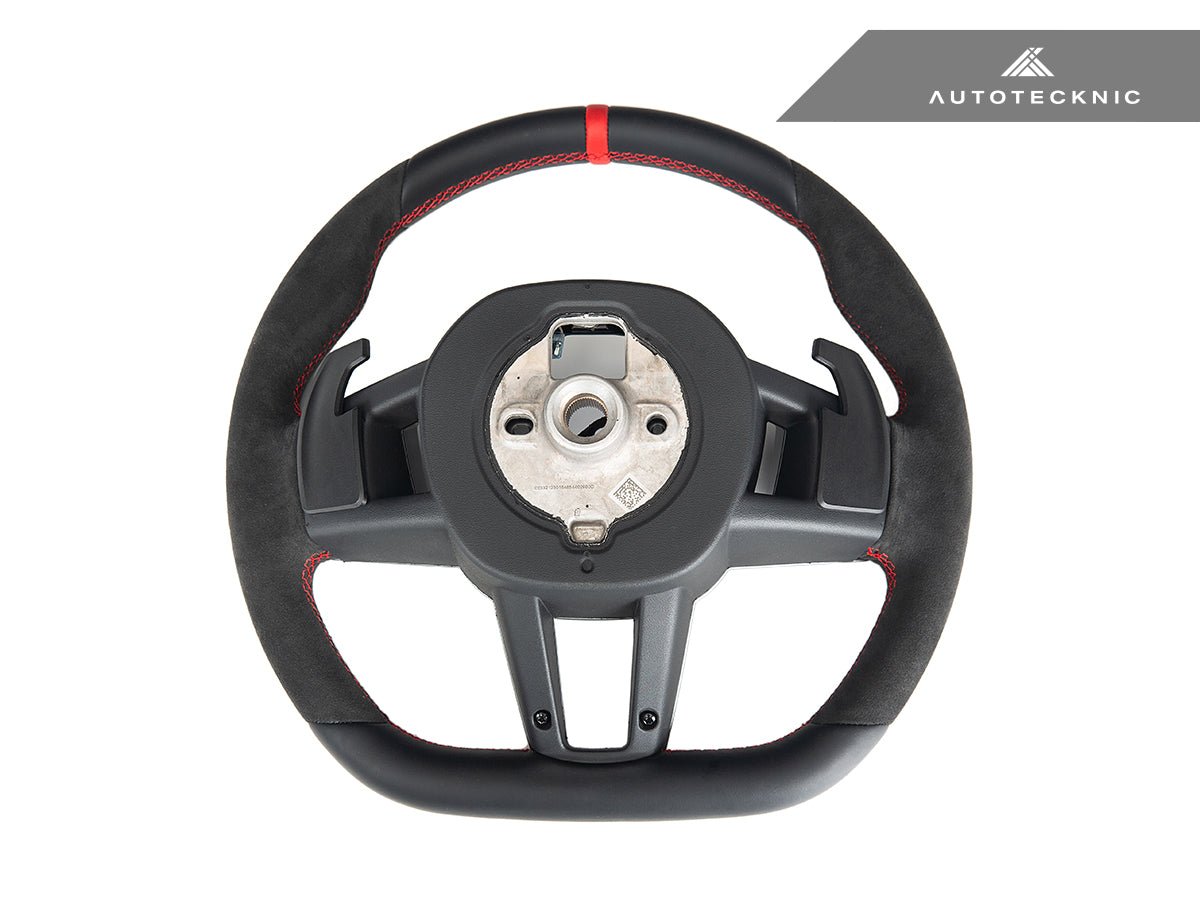 AutoTecknic Alcantara Steering Wheel - G60 5 - Series - Speedlogix