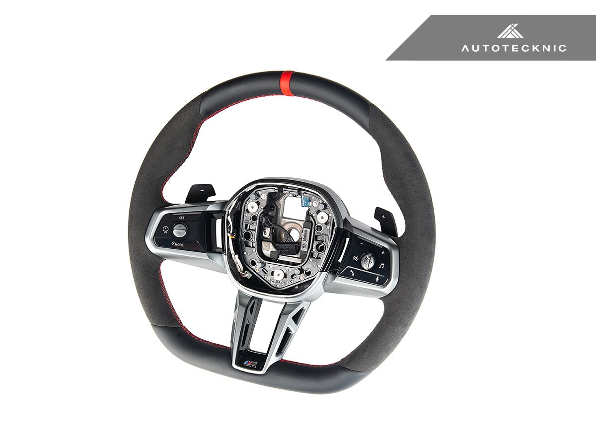 AutoTecknic Alcantara Steering Wheel - G60 5 - Series - Speedlogix