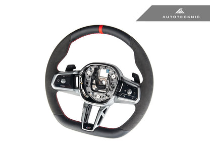 AutoTecknic Alcantara Steering Wheel - G60 5 - Series - Speedlogix