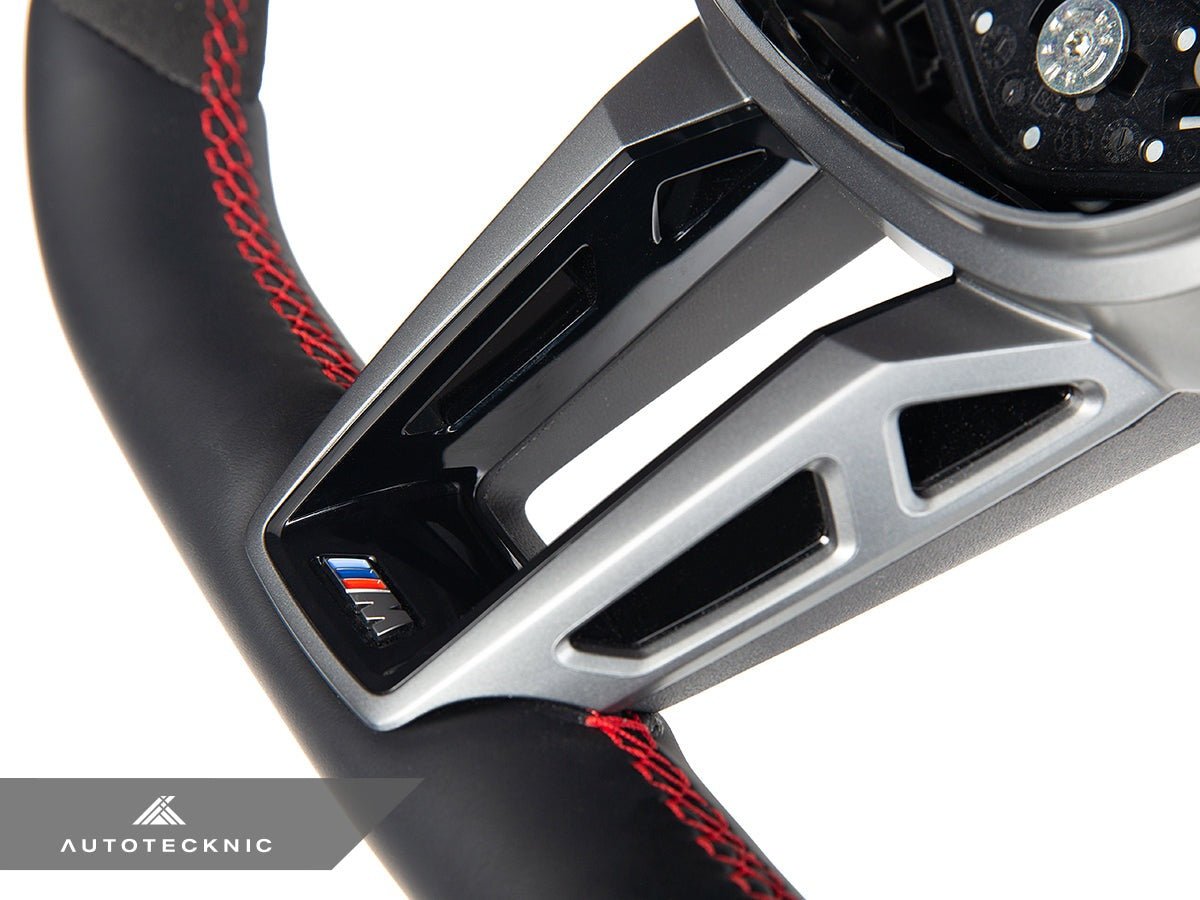 AutoTecknic Alcantara Steering Wheel - G60 5 - Series - Speedlogix